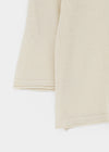 Laban See-through Summer Knit Rolled-up Sleeveless Tee