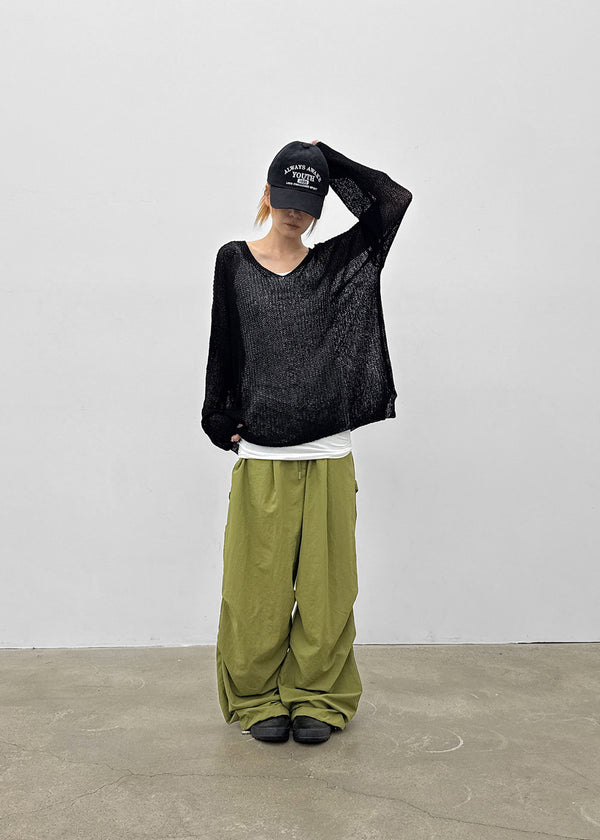 Sabian V-neck Summer Knit