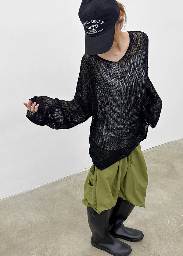 Sabian V-neck Summer Knit