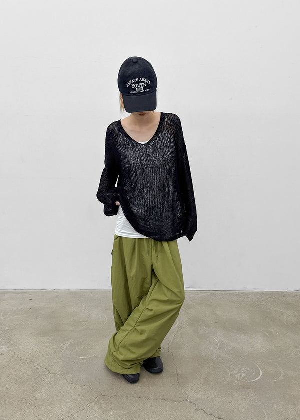 Sabian V-neck Summer Knit
