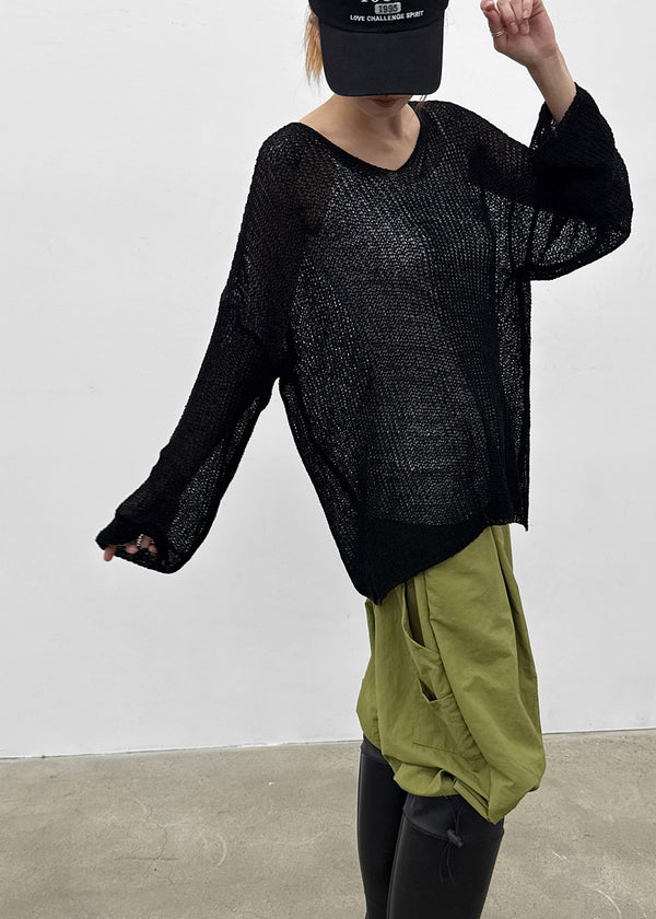 Sabian V-neck Summer Knit