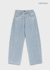 Chuking Summer Wide Denim Pants