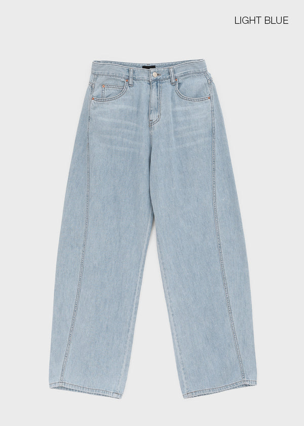 Chuking Summer Wide Denim Pants