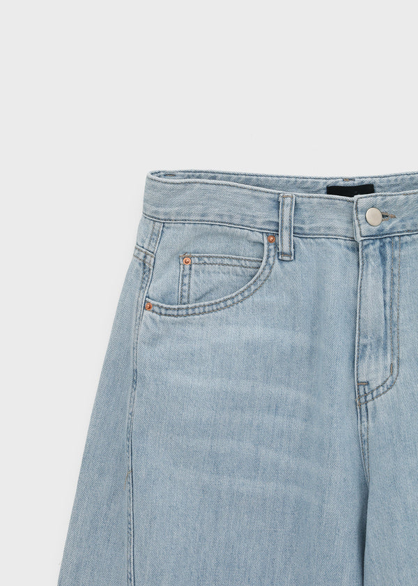 Chuking Summer Wide Denim Pants