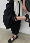 Chellening Wrinkle Sleeveless Long Dress