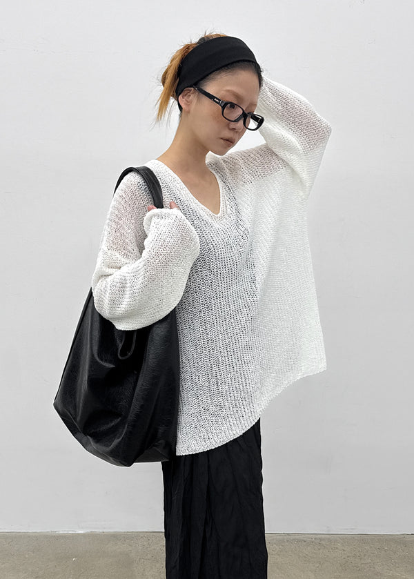 Sabian V-neck Summer Knit