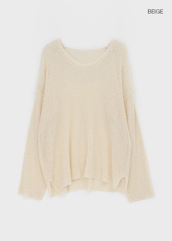 Sabian V-neck Summer Knit
