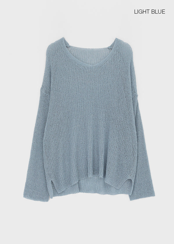 Sabian V-neck Summer Knit