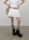 Ruda Cotton Mini Skirt Pants