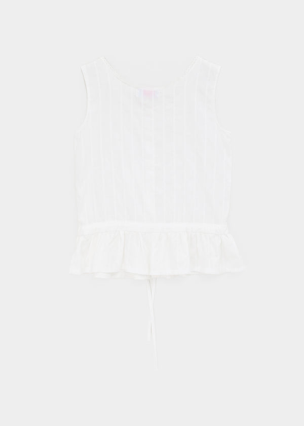 Melini Button Sleeveless Blouse