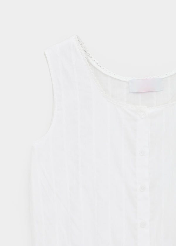 Melini Button Sleeveless Blouse
