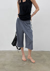 Tepot Pigment Line Bermuda Pants