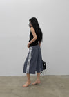 Tepot Pigment Line Bermuda Pants