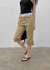 [MADE] Puven Semi Bootcut Capri Pants