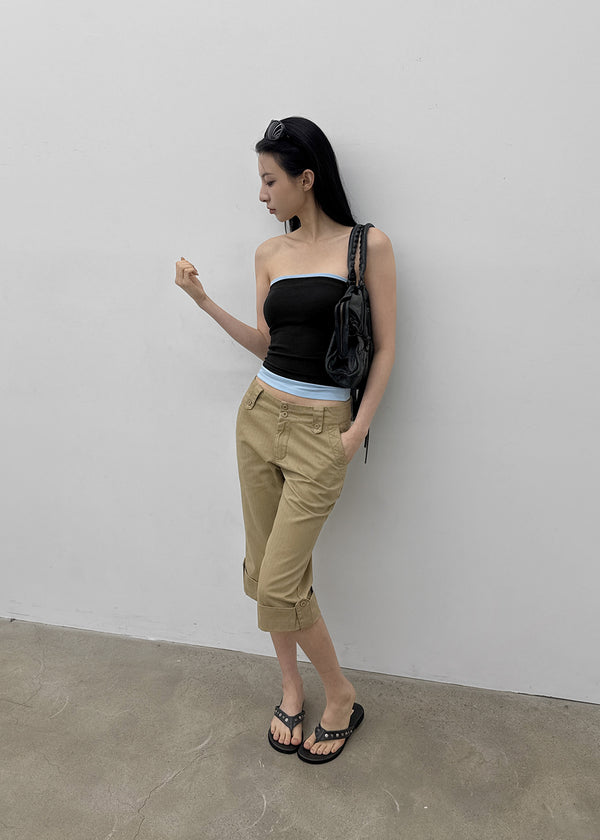 [MADE] Prico Layered Tube Top (Built-in Cap)