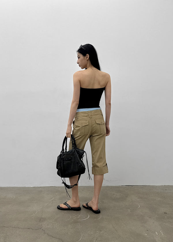 [MADE] Prico Layered Tube Top (Built-in Cap)