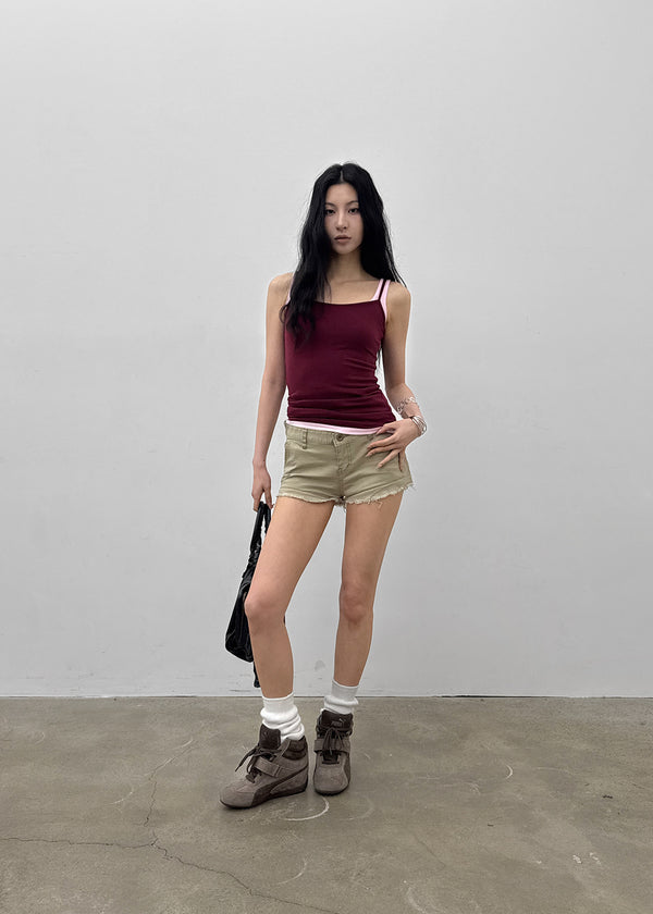 Mellow-cut Cotton Shorts