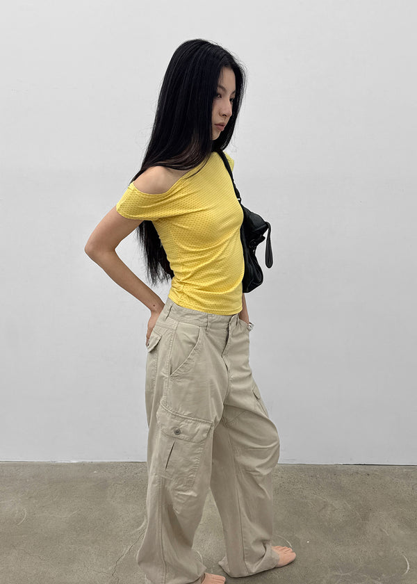 Patchu Pigment Cargo Pants