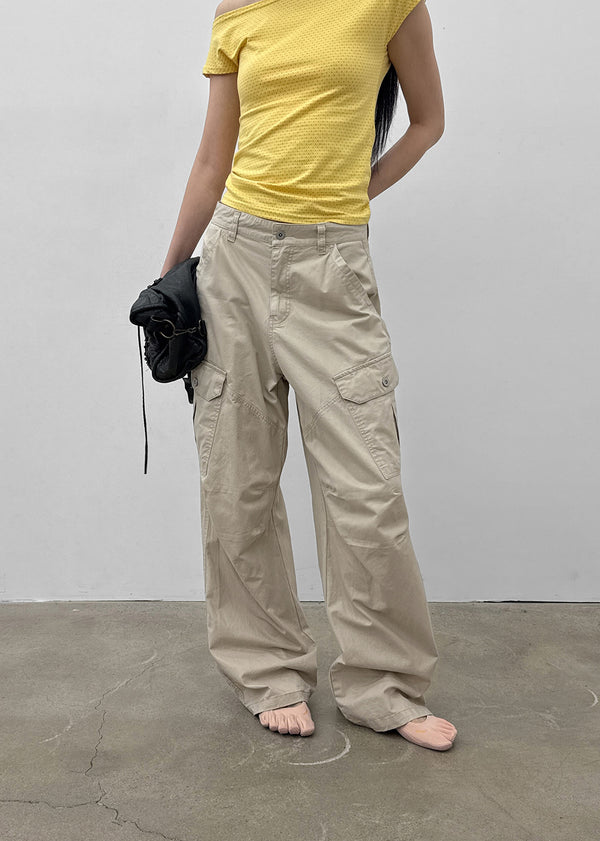 Patchu Pigment Cargo Pants