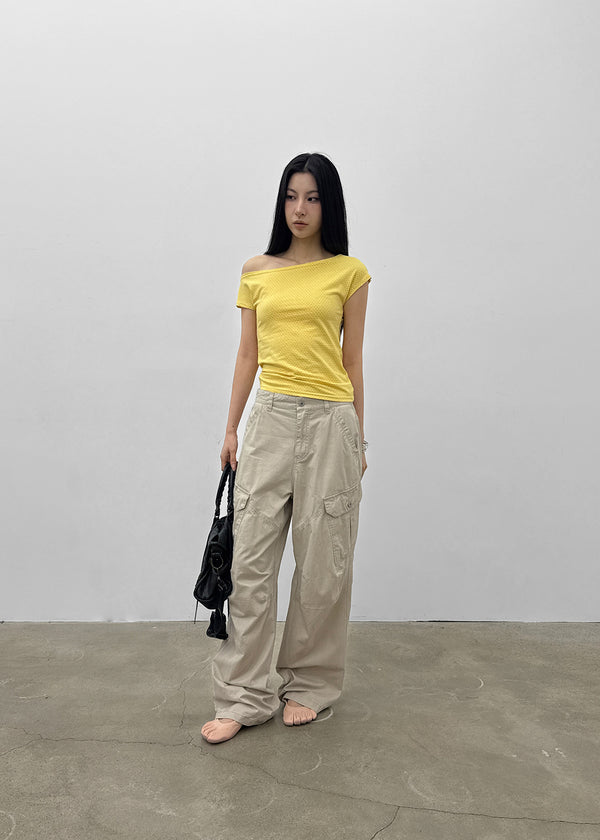 Patchu Pigment Cargo Pants