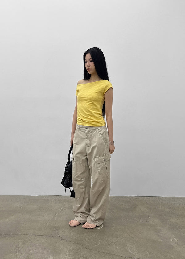 Patchu Pigment Cargo Pants