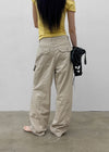 Patchu Pigment Cargo Pants