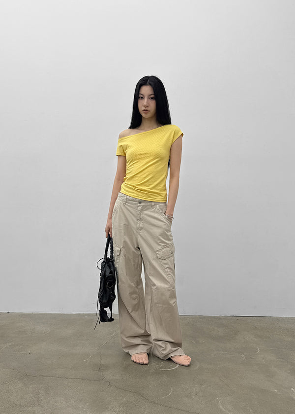 Patchu Pigment Cargo Pants