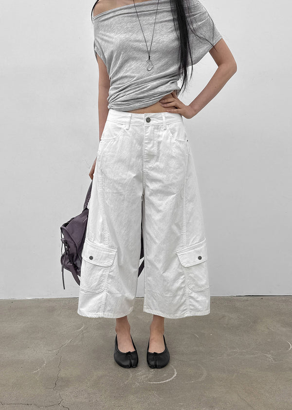 Tyowoo 3/4 Capri Cargo Pants