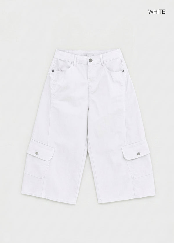 Tyowoo 3/4 Capri Cargo Pants