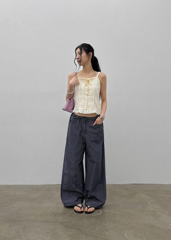 Belquin Lace Sleeveless Blouse