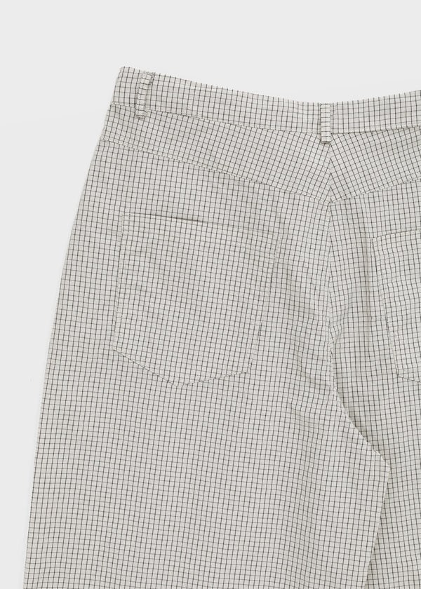 Dessun Nylon Check String Pants