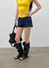 Mellow-cut Cotton Shorts