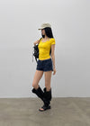 Mellow-cut Cotton Shorts