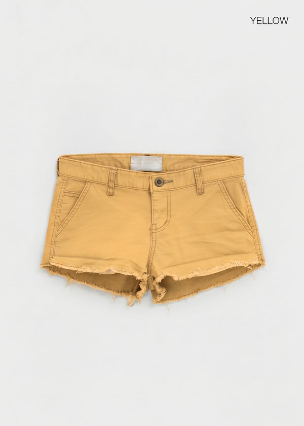 Mellow-cut Cotton Shorts