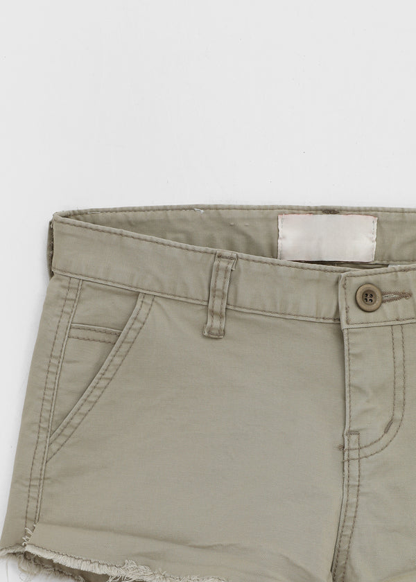 Mellow-cut Cotton Shorts