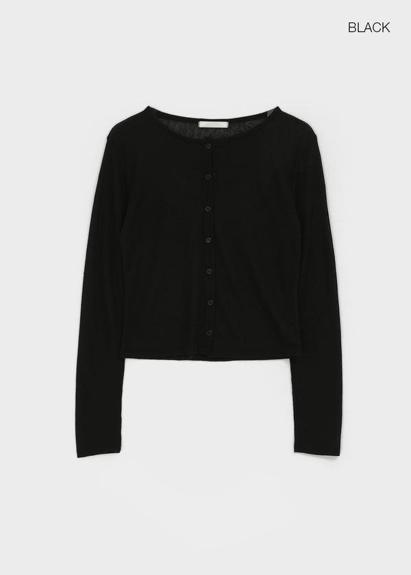 Lucien Ribbed Summer Cardigan