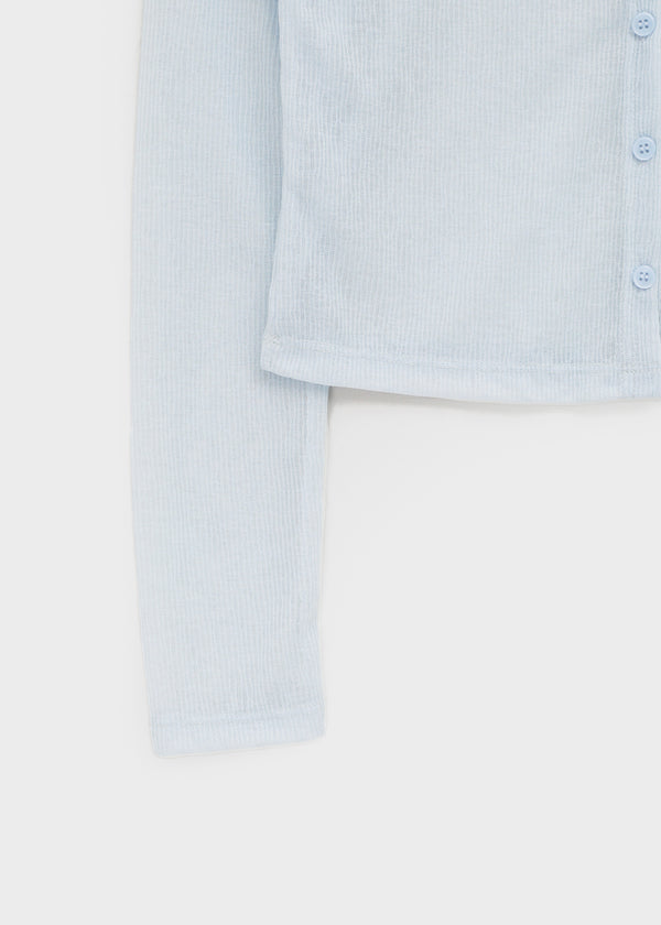 Lucien Ribbed Summer Cardigan