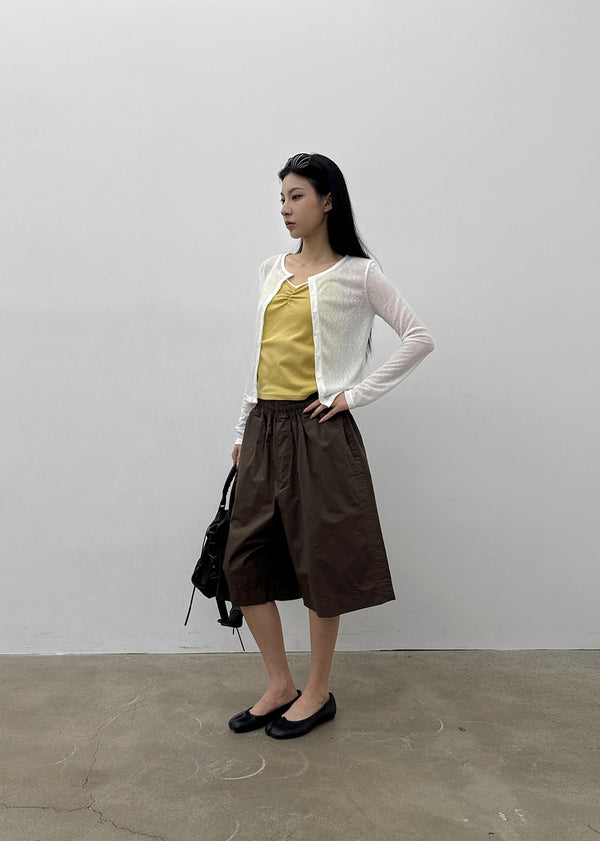 (UNISEX) Toys Bermuda Elastic Pants