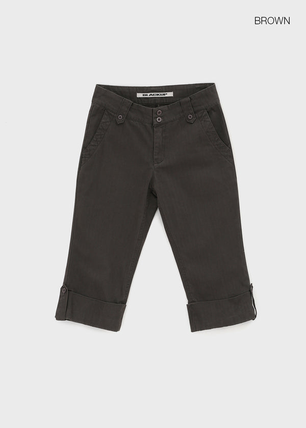 [MADE] Puven Semi Bootcut Capri Pants