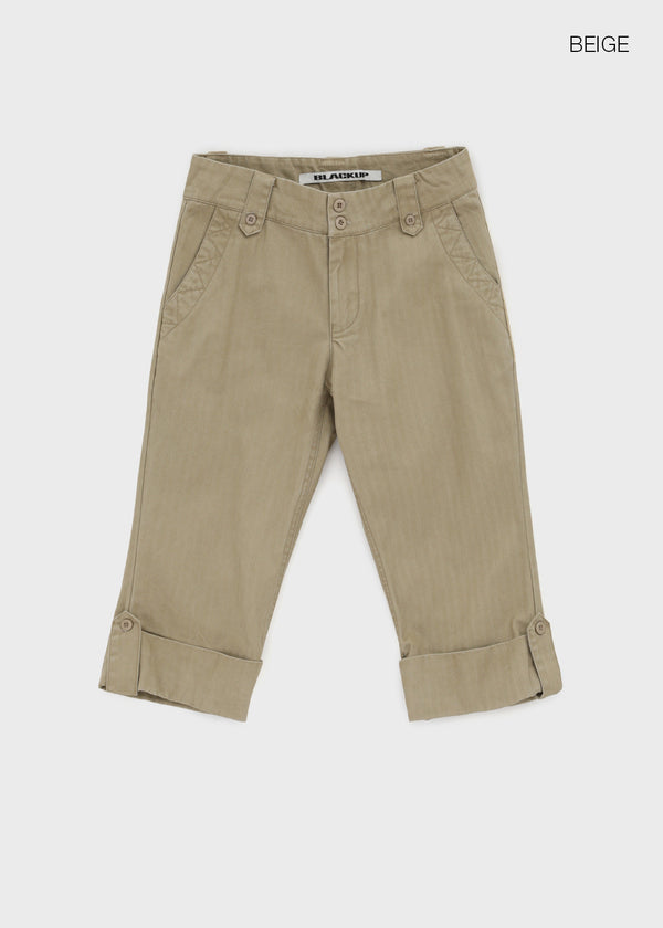 [MADE] Puven Semi Bootcut Capri Pants