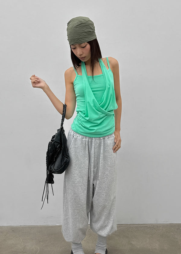 [MADE] Kumel Layered Halter Sleeveless