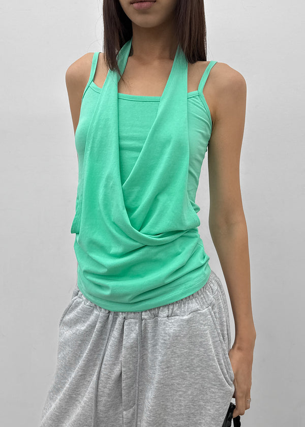[MADE] Kumel Layered Halter Sleeveless
