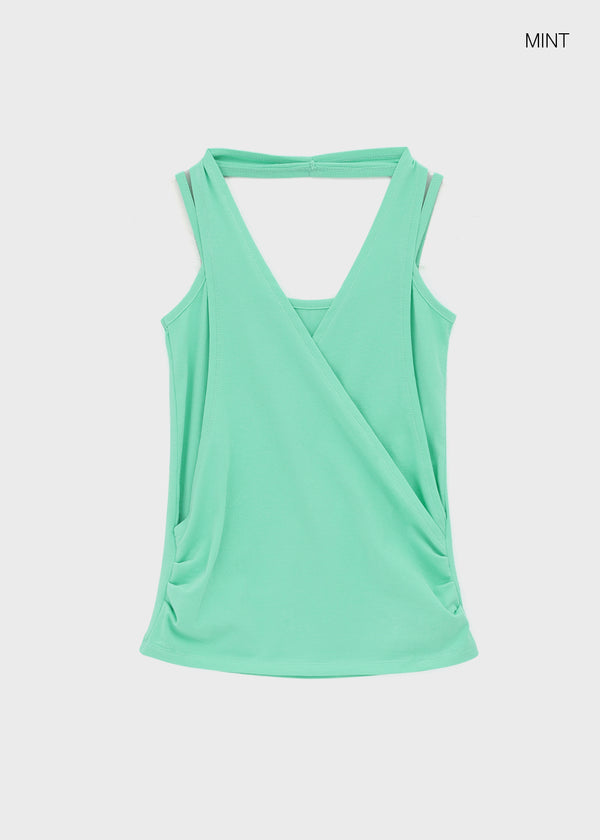[MADE] Kumel Layered Halter Sleeveless