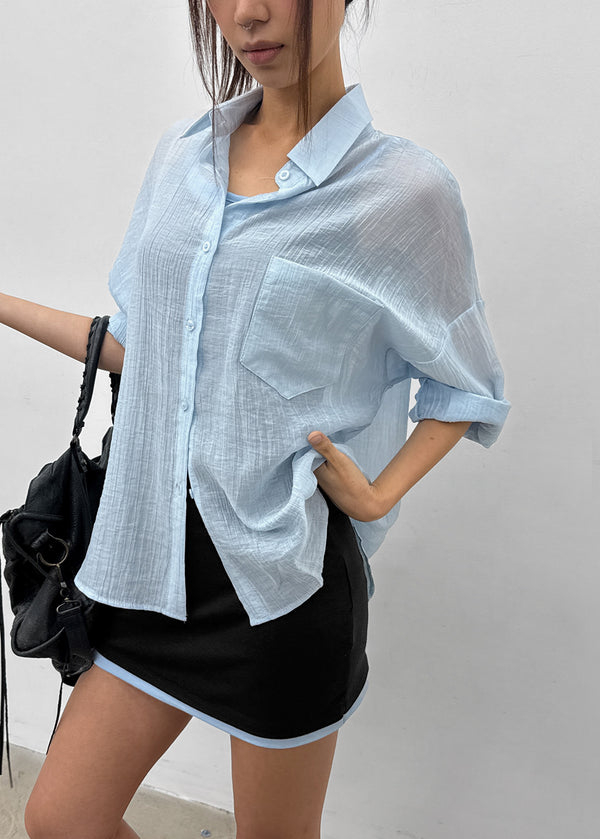Gloom See-through Summer Shirt