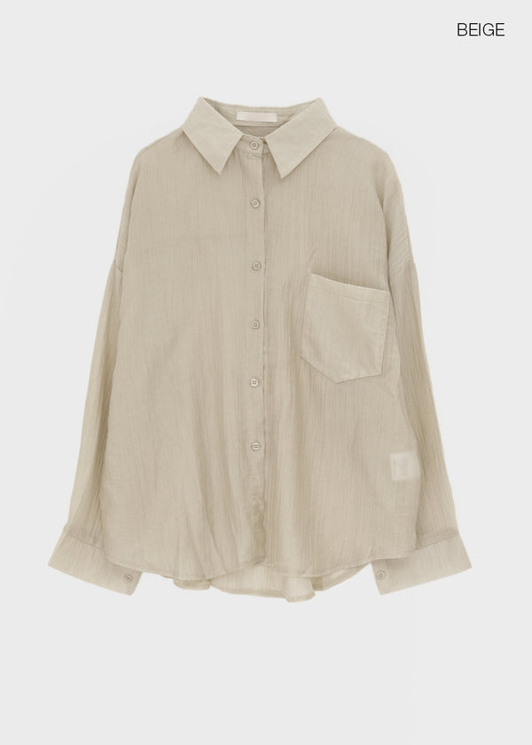 Gloom See-through Summer Shirt