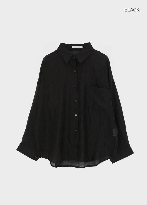 Gloom See-through Summer Shirt