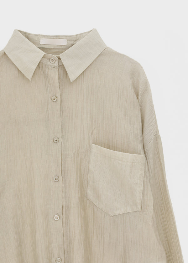 Gloom See-through Summer Shirt