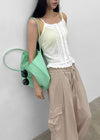 Belquin Lace Sleeveless Blouse
