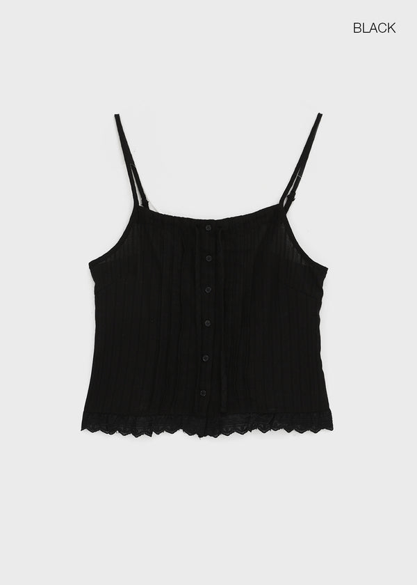 Belquin Lace Sleeveless Blouse