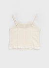 Belquin Lace Sleeveless Blouse